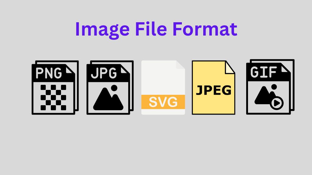 Image file format like, png, jpg, jpeg, svg