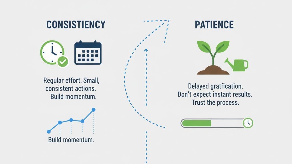 Stay consistent and patience in SEO to get better results and competetive advantage.