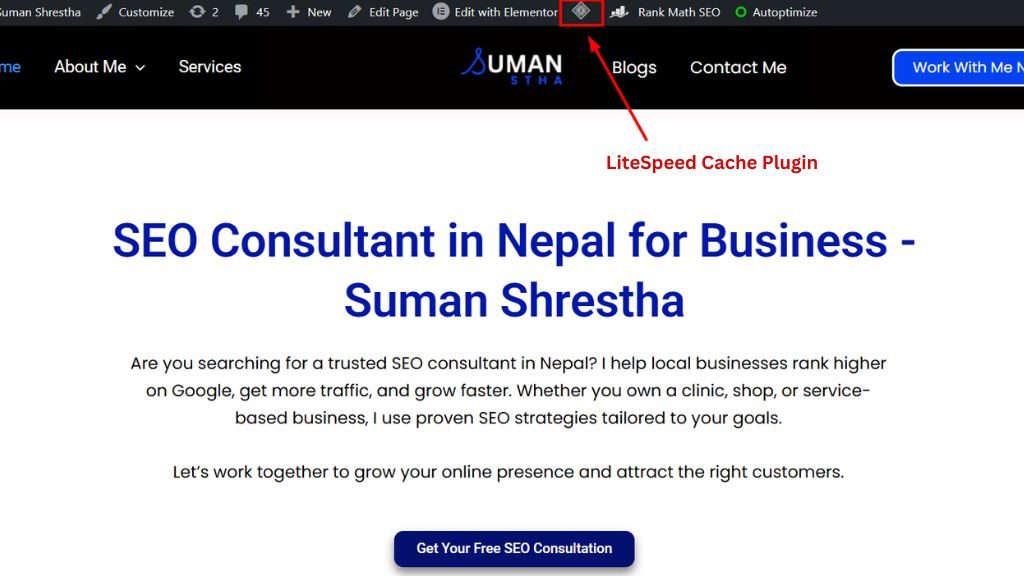 LiteSpeed Cache Plugin to Speed up the site