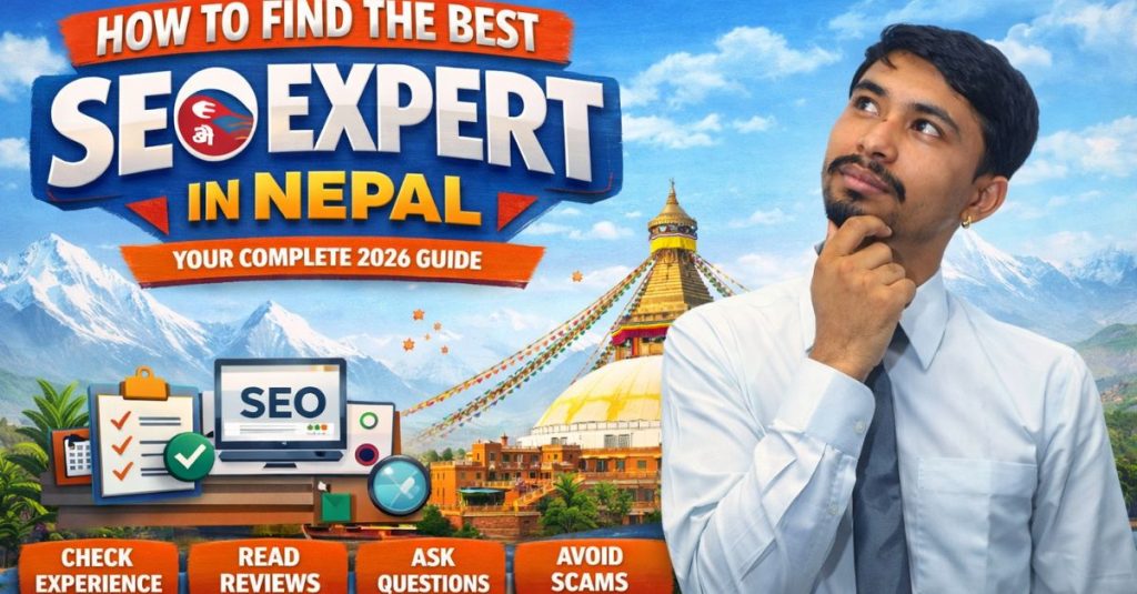 How to find the best SEO expert in nepal?