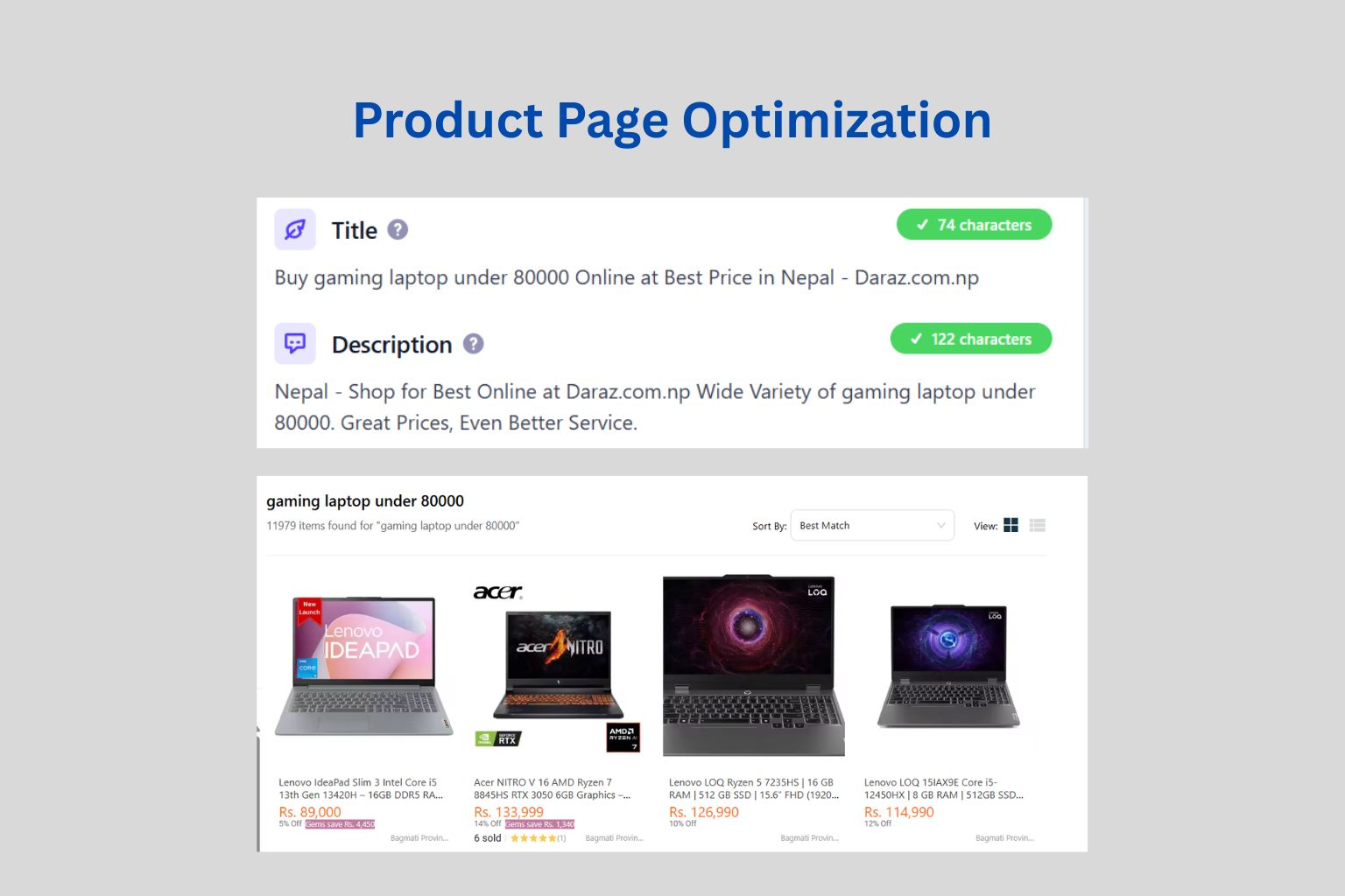 How Should You Optimize Product Pages for Google Rankings
