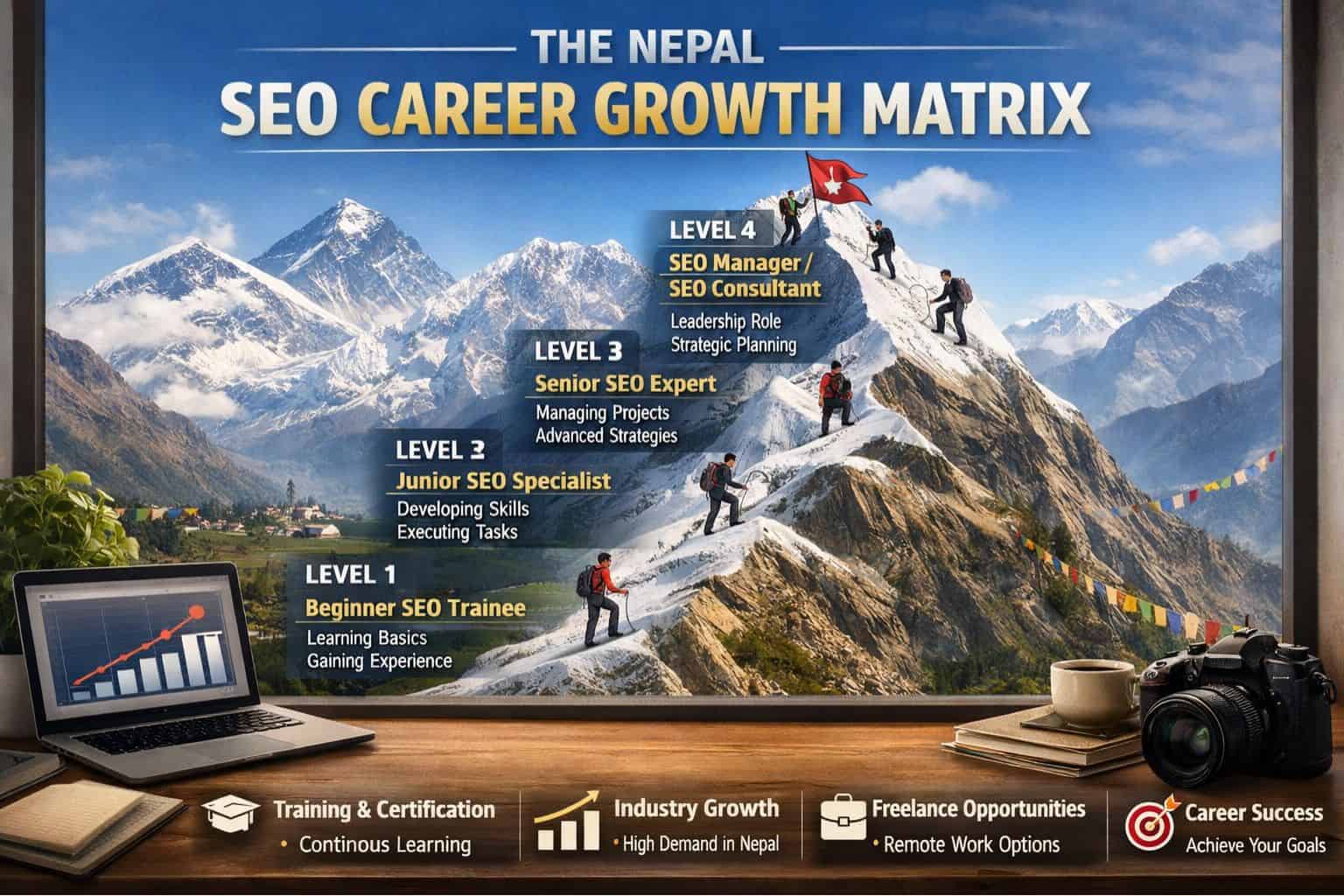 The Nepal SEO Career Growth Matrix, A Framework for Long-Term Success