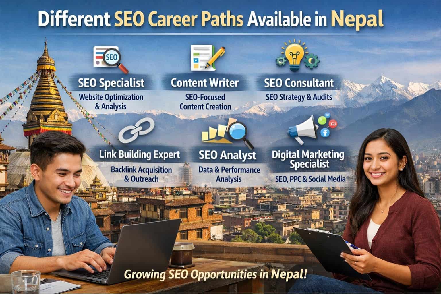 What Are the Different SEO Career Paths Available in Nepal