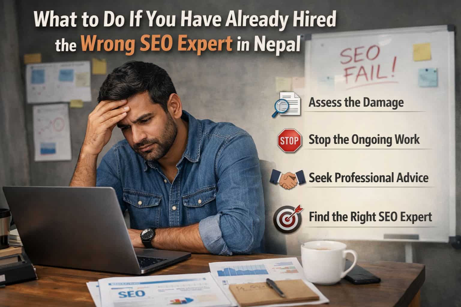 What to Do If You Have Already Hired the Wrong SEO Expert in Nepal